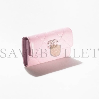 CHANEL CHANEL 19 FLAP WALLET AP2700 B07327 NH622 （15*10.5*3.5cm）